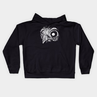 Sketchy Owl Kids Hoodie